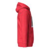 Home - Men's Hoodie — team red, right side view