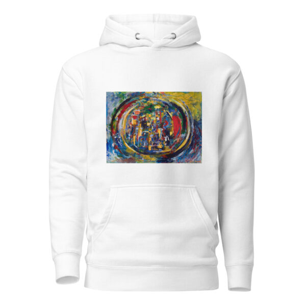 Rebirth - Men's Hoodie — white, front view