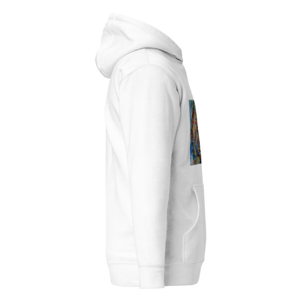 Rebirth - Men's Hoodie — white, right side view