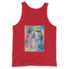 mens-staple-tank-top-red-front-6a62649e14681.jpg My Story - Men's Tank Top — red, front view