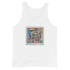 Home - Men's Tank Top — white, front view