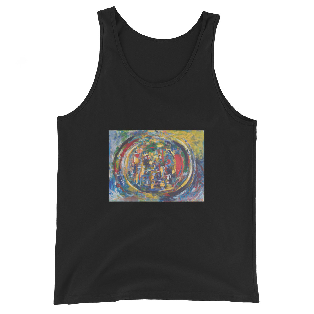 unisex-staple-tank-top-black-front-6a6264292bc8d.jpg Rebirth - Men's Tank Top