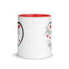 white-ceramic-mug-with-color-inside-red-11-oz-front-6a6917ae5a49c.jpg Hearts With River Logo - Mug with Red Inside — red, 11 oz, front view