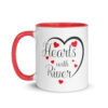 white-ceramic-mug-with-color-inside-red-11-oz-left-6a6917ae5b220.jpg Hearts With River Logo - Mug with Red Inside — red, 11 oz, left side view