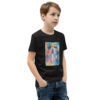 youth-staple-tee-black-right-front-6a65097dbb40e.jpg My Story - Youth Short Sleeve T-Shirt — black, right front view