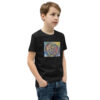 Rebirth - Youth Short Sleeve T-Shirt — black, right front view