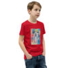 youth-staple-tee-red-right-front-6a65097dbb6c8.jpg My Story - Youth Short Sleeve T-Shirt — red, right front view