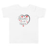 Hearts With River Logo - Toddler Short Sleeve T-shirt