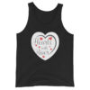 unisex-staple-tank-top-black-front-6a7fb22c91d6f.jpg Hearts With River Logo - Men's Tank Top