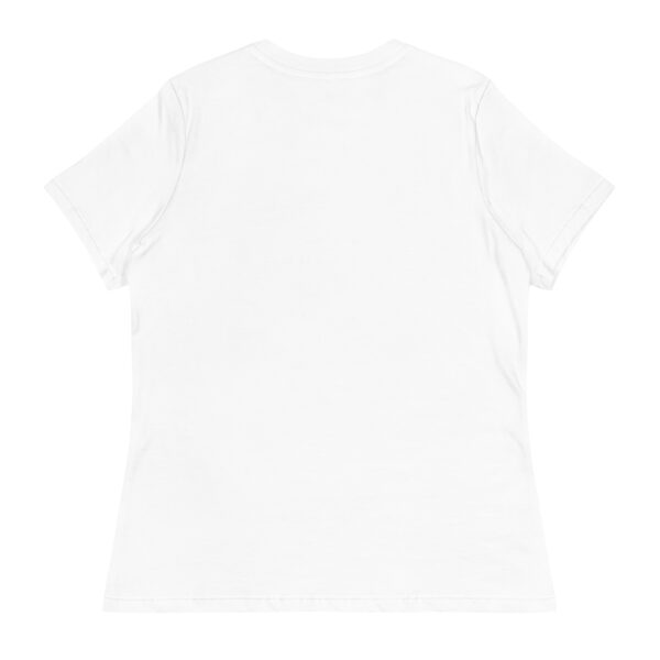 womens-relaxed-t-shirt-white-back-6a7fb0fe2ef3a.jpg Hearts With River Logo - Women's Relaxed T-Shirt