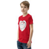 youth-staple-tee-red-left-front-6a7d19da9bd4c.jpg Hearts With River Logo - Youth Short Sleeve T-Shirt