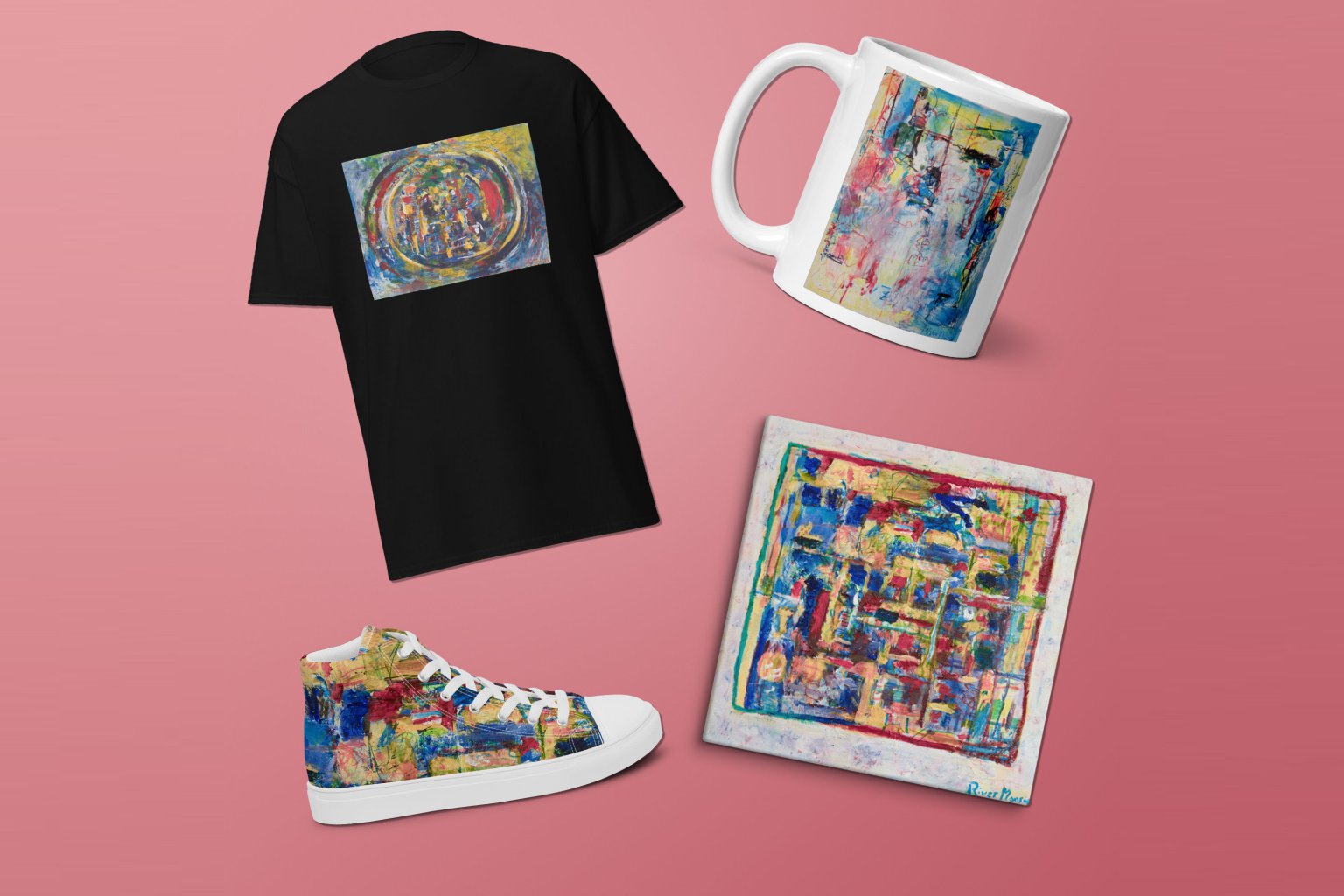 The Hearts With River bundle — album, t-shirt and mug